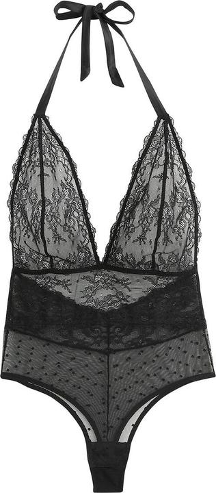 Image du produit Suite Privee Stringbody aus Spitze und Tüll (40 D)
