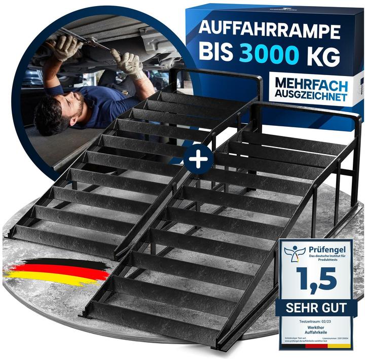 Actual product image Werkthor Auffahrrampe