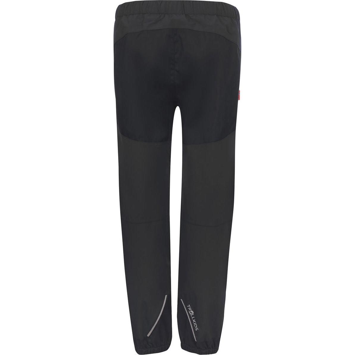 Trollkids, Jungen, Outdoorhose, Lofoten Rain (152), Schwarz, 152