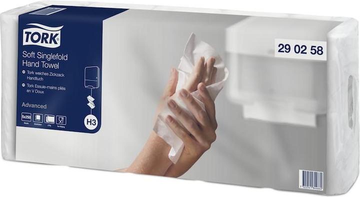 Tork 5X250BL. ADVANCE 25X23CM WHITE 2LG H3 (5 x)