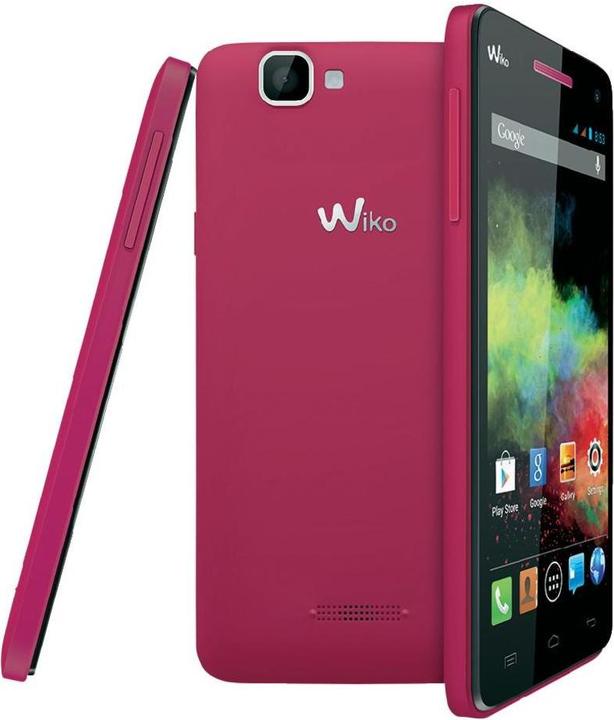Image du produit Wiko Rainbow (4 Go, Fuchsia, 5", Double SIM, 3G)