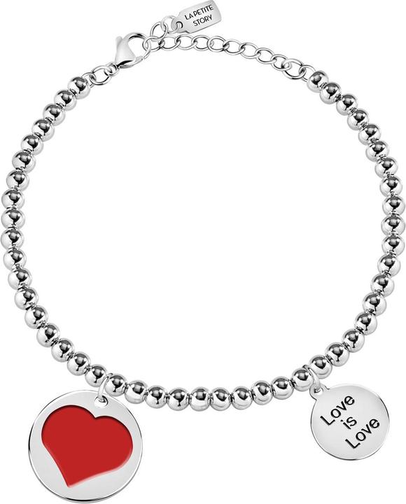Immagine prodotto La Petite Story Bracciale Love Is Love (20 cm, Acciaio inossidabile)