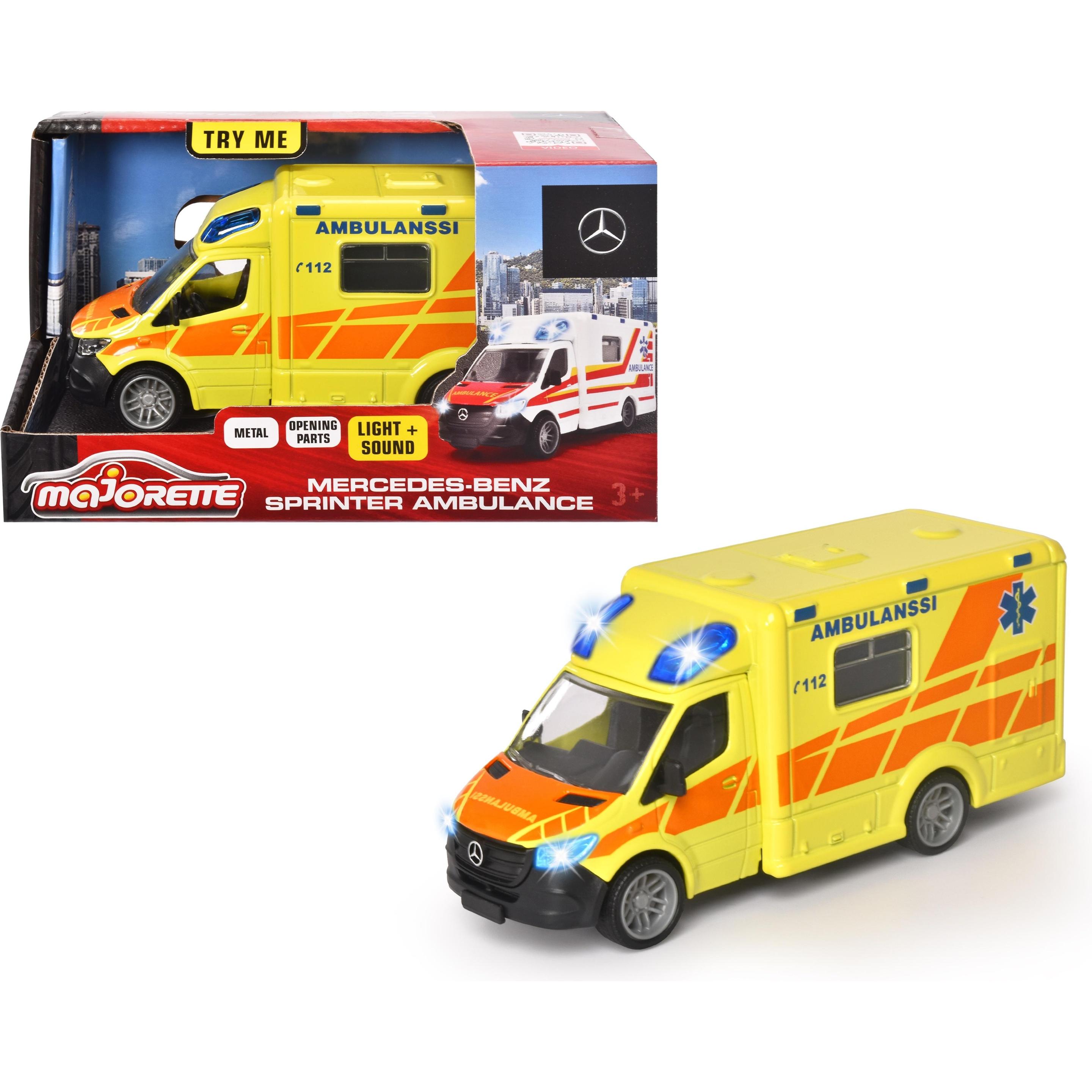 Majorette Finnish Mercedes-Benz Sprinter Ambulance