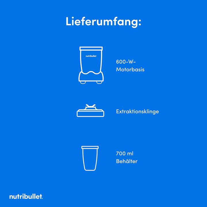 Produktbild NutriBullet Extraktor (600 W)