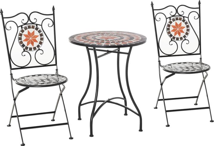 Outsunny Balkonset 3-teilig (60 x 71 cm)