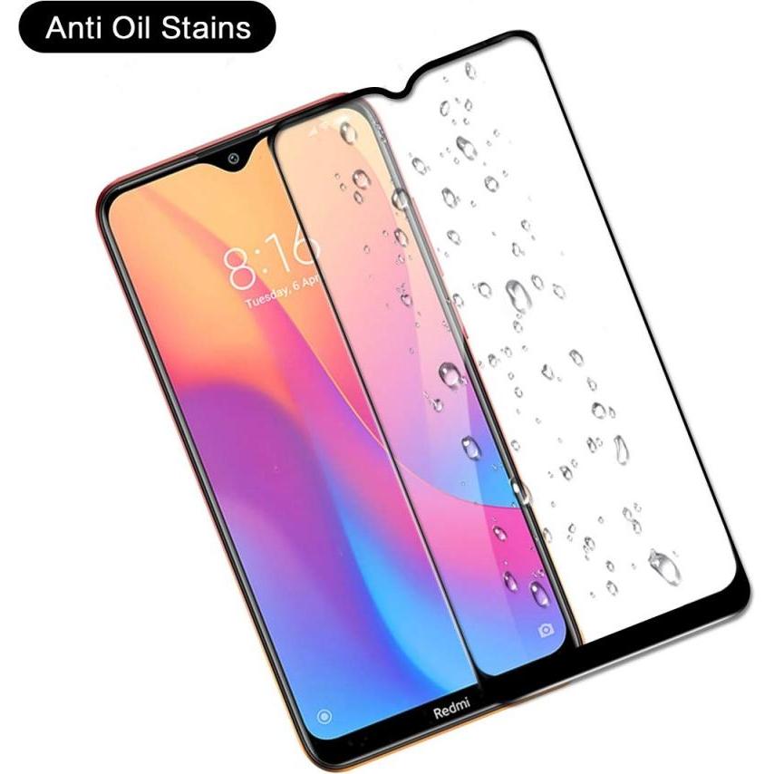 Screenguard Xiaomi Redmi 8A Full Screen Panzerglas Schutzfolie 2.5D 9H (1 Stück, Xiaomi Redmi 8A), Smartphone Schutzfoli...