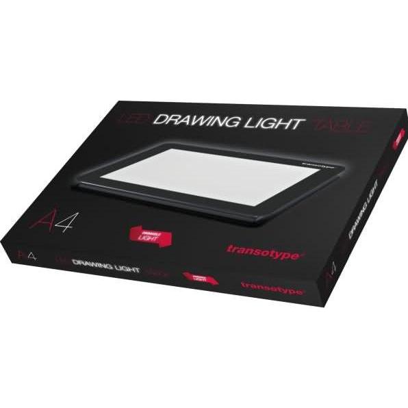 Transotype, Kinderstuhl + Kindertisch, LED-Leuchttisch "DRAWING LIGHT TABLE", DIN A3 (Kindersitzgruppe)