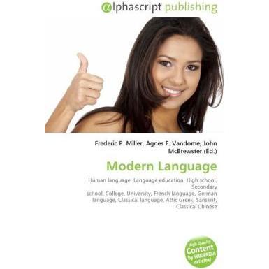 Modern Language, Fachbücher von Agnes F. Vandome, Frederic P. Miller, John McBrewster