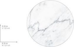 Image du produit Wenko Topfuntersetzer Mod. Marmor Glas, Ø 20 cm (1 x)