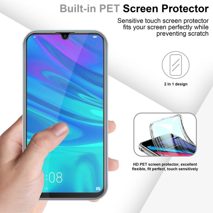 Immagine prodotto Cadorabo Custodia TPU con scafo a 360 gradi (Huawei P Smart (2019), Onore 10 Lite)