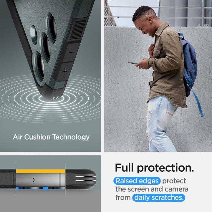 Immagine prodotto Spigen Tough Armor Sam S24 S921 zielony/abyss verde ACS07357 (Samsung Galaxy S24)