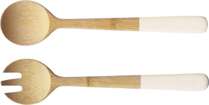 Image du produit Pebbly Couverts à salade blancs, 31 cm (Serveurs à salade)