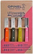 Image du produit Opinel 001452 Set de couteaux de cuisine Couleur Primavera 4 pièces (9.60 cm)