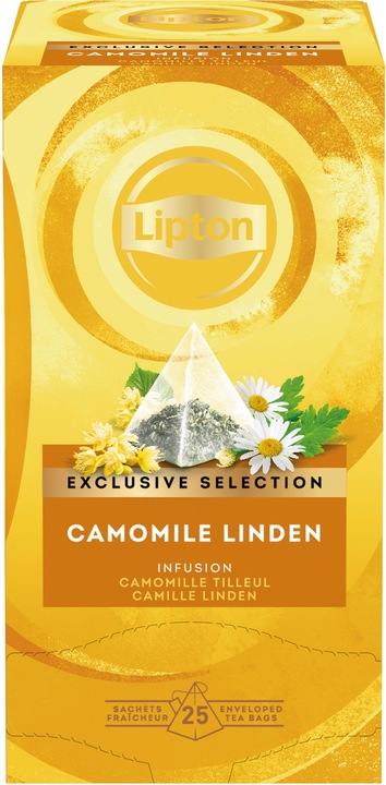 Actual product image Lipton LIP Camomile Lime Bl 25PYR x6 FS (45 g)