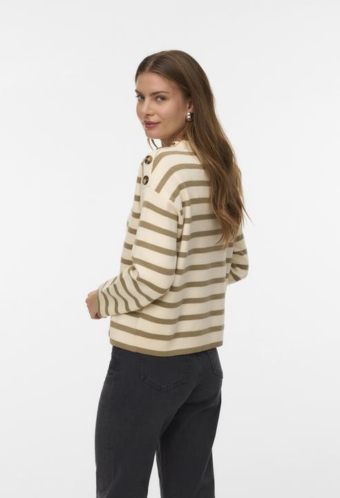 Produktbild Vero Moda Vmsaba Ls O-Neck Button Pullover Ga Noos (XL)