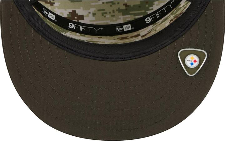 Produktbild New Era 9Fifty Split Panel Cap - Salute Pittsburgh Steelers (One Size)