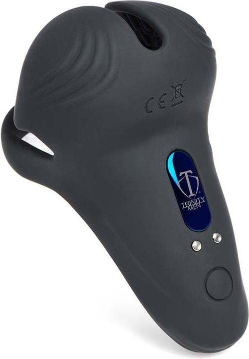 Actual product image Pipedream 10X Silicone Cock & Ball Ring with Taint Stim & Remote Control (10.50 cm)