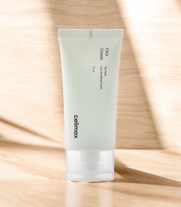 Produktbild Celimax Echte Cica Beruhigende Creme mit frischem Cica-Extrakt (50 ml, Tagescreme)