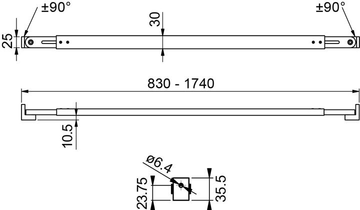 Actual product image Pauli+Sohn Stabilization rods
