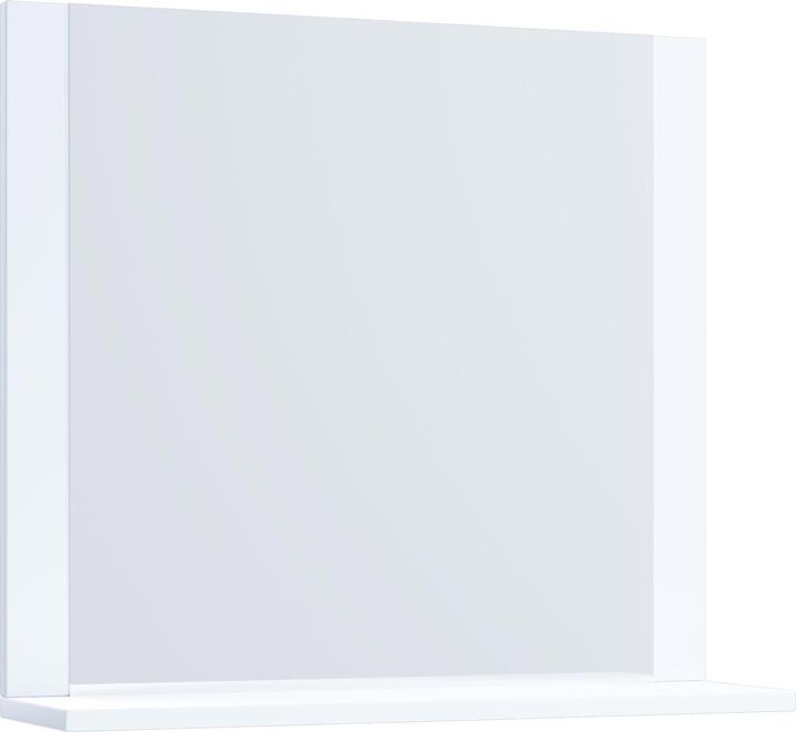 Productafbeelding VCM Badkamer Spiegel Wandspiegel met Lendasplank (80 x 17 cm)