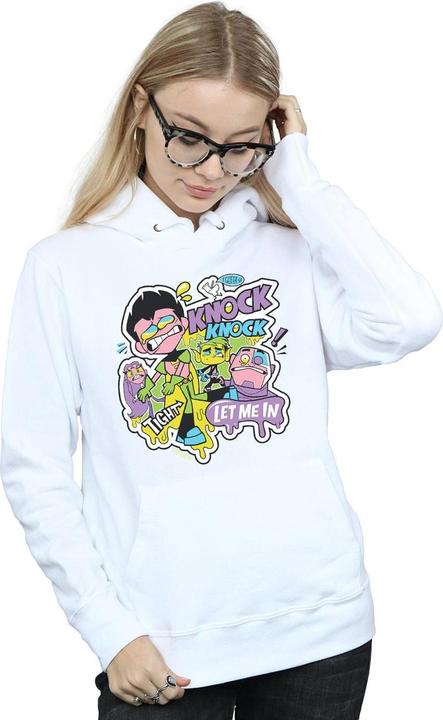 Immagine prodotto Teen Titans Go Knock Knock Felpa con Cappuccio Donna (XL)