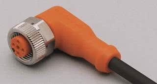 Image du produit ifm Electronic Prise de câble IFM coudée M12 5 EVC531 pôles ACDC sans silicone, sans halogène