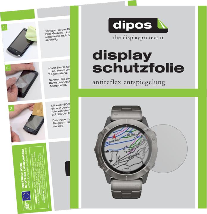 Actual product image Dipos Screen Protector Anti-Glare (fenix 6X Solar)
