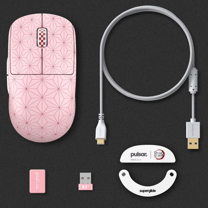 Actual product image Pulsar Gaming Gears X2V2 Demon Slayer Edition - Mini Size 1 (Wireless, Cable)