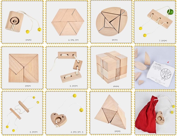 Produktbild B&Julian Puzzle-Set (10 Teile)