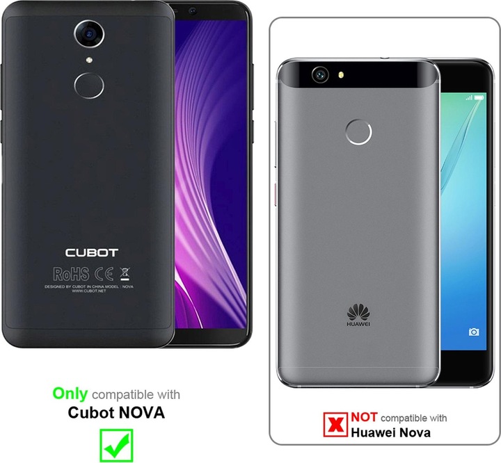 Produktbild Cadorabo Book Classy Style Cover (Huawei Nova)