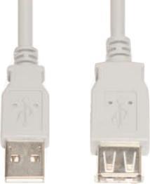 Produktbild E+P CC 518 3m USB A USB A Männlich Weiblich Grau USB Kabel (3 m, USB 2.0)