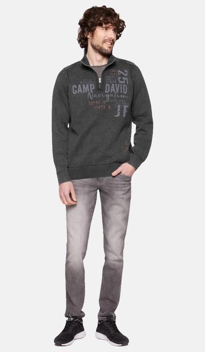 Produktbild Camp David Pullover Strickpullover Troyer (S)