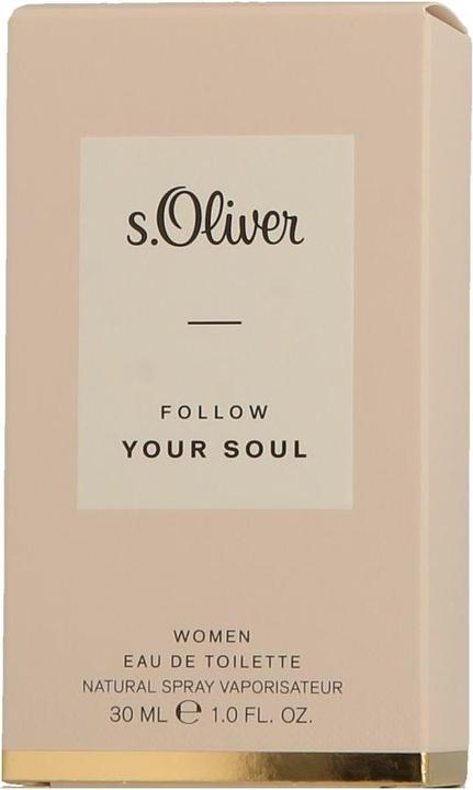 Actual product image S.Oliver Follow Your Soul Women Eau de Toilette 30 ml (Eau de toilette, 30 ml)