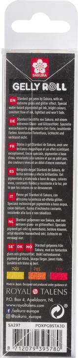 Immagine prodotto Sakura GELLY ROLL - Gelschreiber ”Stardust Glitter” (Multicolore, 3x)