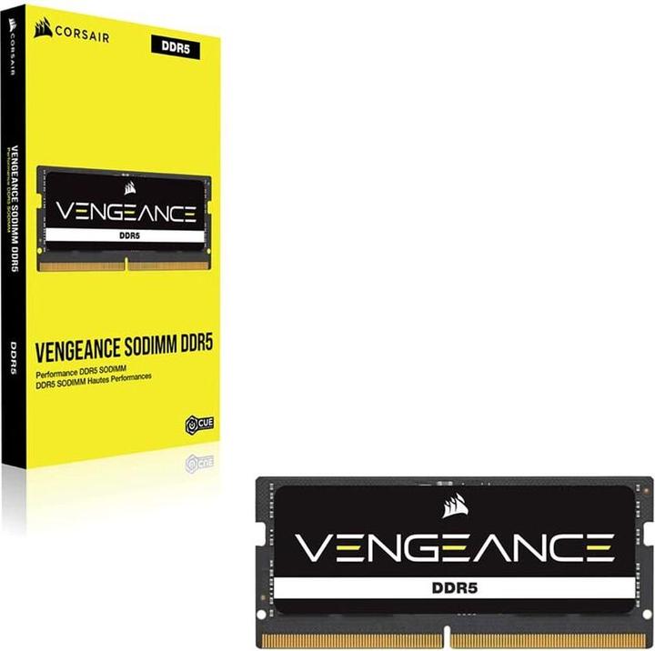 Image du produit Corsair SORAM D5 5600 16GB C48 Vengeance (1 x 16GB, 5600 MHz, RAM DDR5, SO-DIMM)