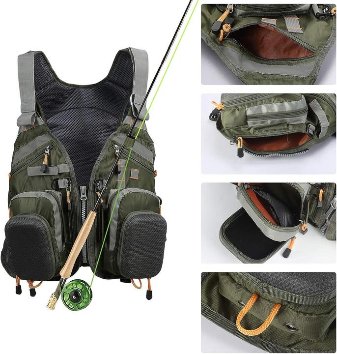 Immagine prodotto Pellor Gilet da pesca