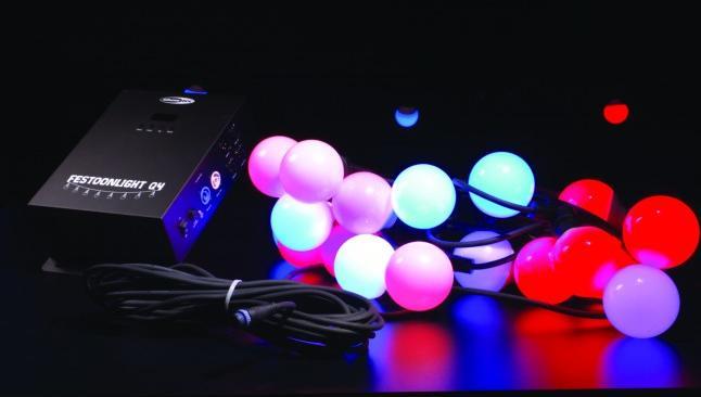 Actual product image Showtec Festoonlight Q4 Booster For 4 To 6 Festoon Strings
