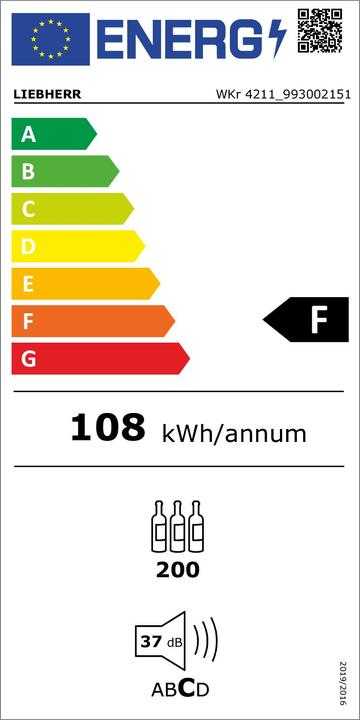 Energie-Label Liebherr WKr4211