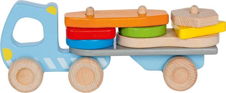 Actual product image Goki Truck with trailer and stack cargo