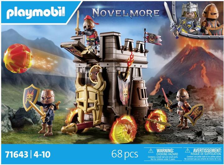 Produktbild Playmobil Angriffswagen mit Feuerkanone (71643, Playmobil Novelmore)