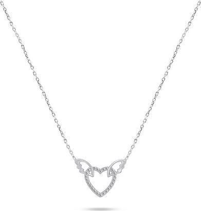 Immagine prodotto Brilio Argento - Collana giocosa in argento con zirconi NCL36W