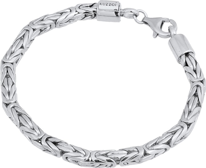 Produktbild Kuzzoi Basic Armband, Twisted (21 cm, 925er Sterling Silber)