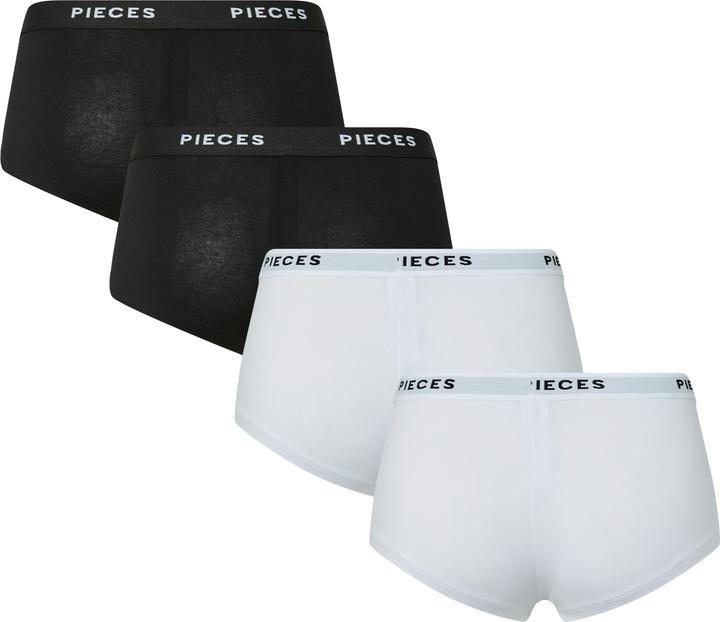 Actual product image Pieces Pclogo Lady 4 Pack Solid Noos Bc (XL, pack of 4)