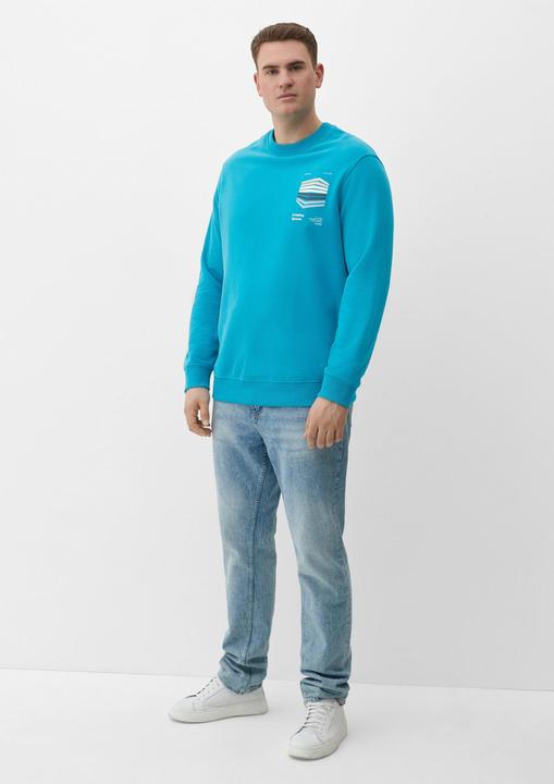 Produktbild s.Oliver Sweatshirt Sweatshirt mit Frontprint (XXL)