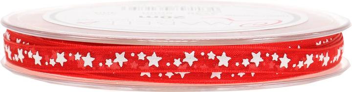 Immagine prodotto Mabella Organzaband mit Sternenmotiv