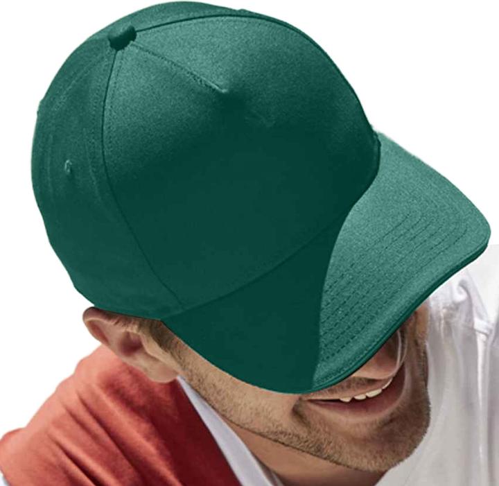 Actual product image Beechfield EarthAware Classic 5 Panel Organic Cotton Baseball Cap