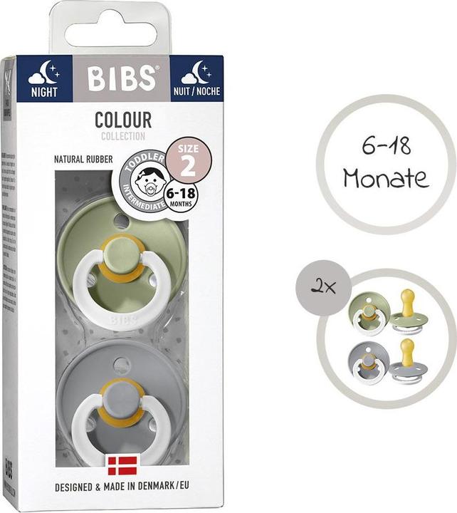Produktbild Bibs Colour Pacifier (2 x, 6 - 12 Monate)