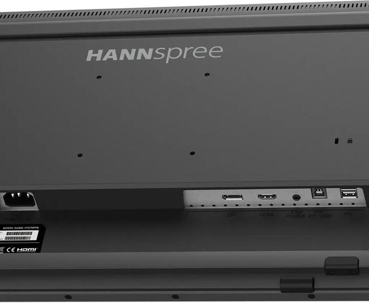 Image du produit Hannspree HT279PPB 27inch 1920x1080 16:9 400cd/m2 5ms HDMI DP USB (P) (1920 x 1080 pixels, 27")
