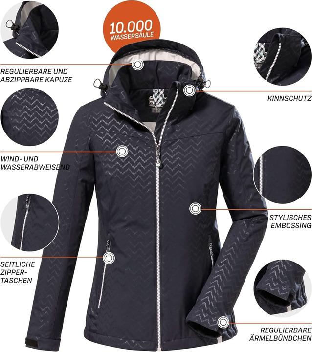 Immagine prodotto Killtec Giacca Softshell con Cappuccio Staccabile (36)