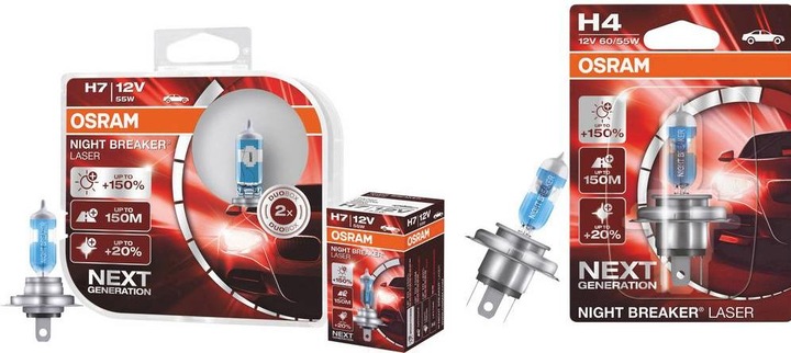 Actual product image Osram Night Breaker (H1)